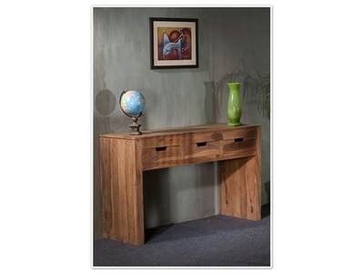 CONSOLE 3 TIROIRS NATUREL