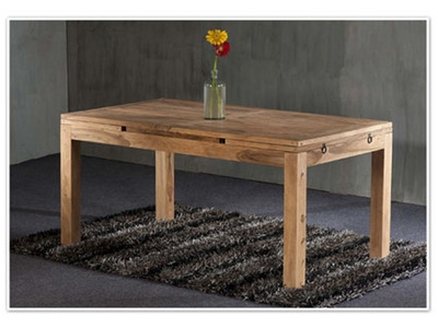 TABLE RECTANGLE NATUREL
