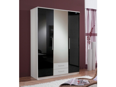 ARMOIRE 3 PORTES +2 TIROIRS