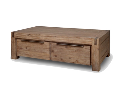 TABLE BASSE 4 TIROIRS