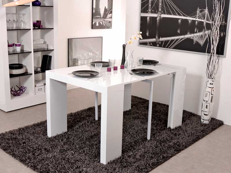 table console extensible usine
