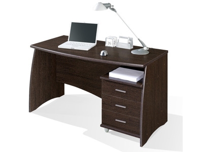BUREAU + CAISSON 3 TIROIRS