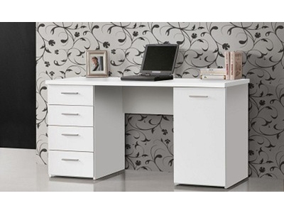 BUREAU 4 TIROIRS 1 PORTE