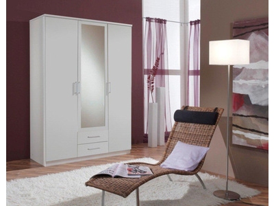 ARMOIRE 3 PORTES DONT 1 MIROIR+2 TIROIRS