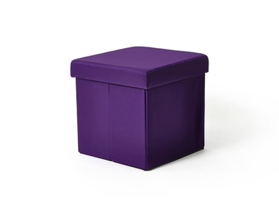 JEU DE 2 POUFS -COFFRES  PLIANTS