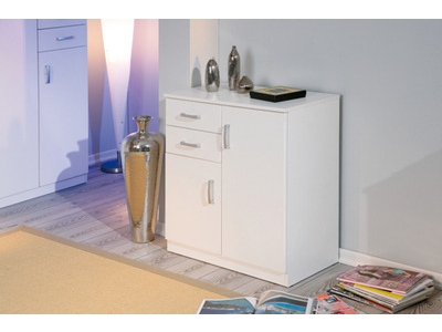 MEUBLE  2 PORTES 2 TIROIRS