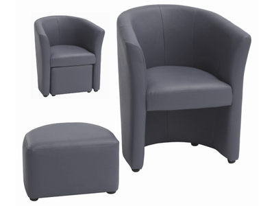 FAUTEUIL + POUF