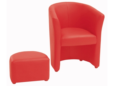 FAUTEUIL + POUF