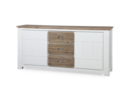 BAHUT 2 PORTES 3 TIROIRS GRAND MODELE