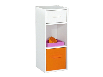 RANGEMENT 2 CASES + 1 TIROIR