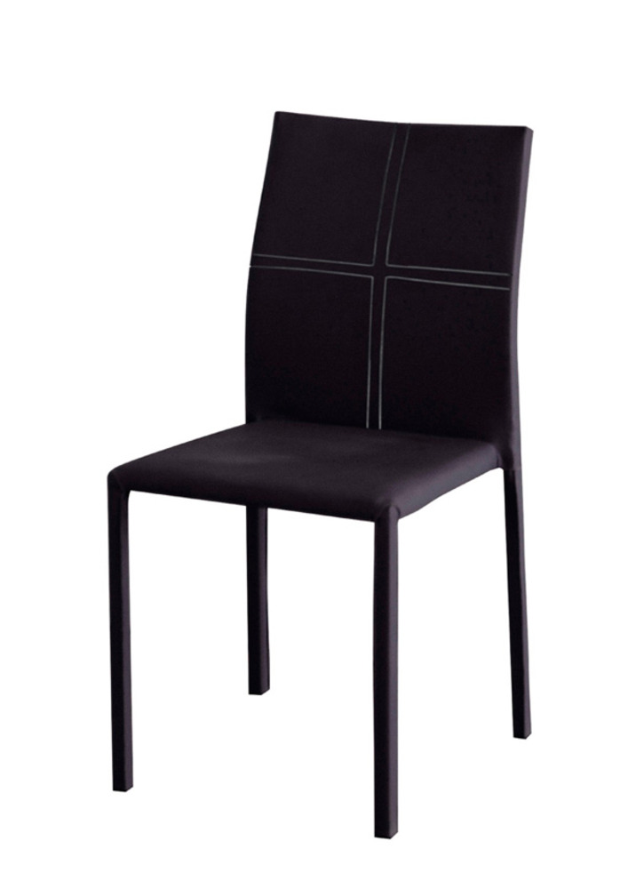ATIA Séjours Chaises de salle à manger CHAISE NOIR Basika le Hard
