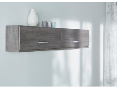 etagere murale fermee