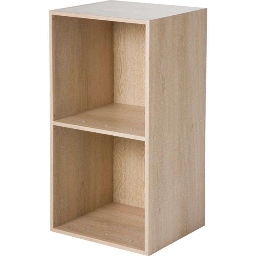 etagere bois 2 tablettes