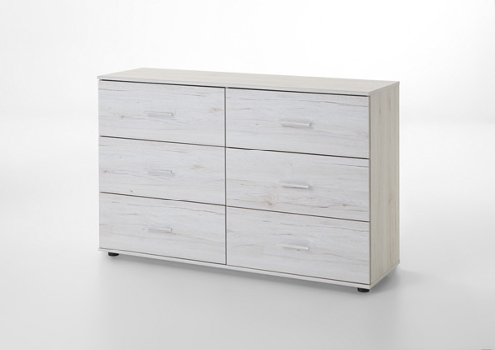 commode blanche 130 cm