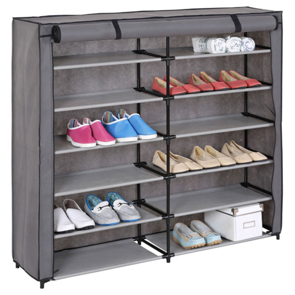 meubles a chaussures viola gris fonce l 120 x h 107 x p 30