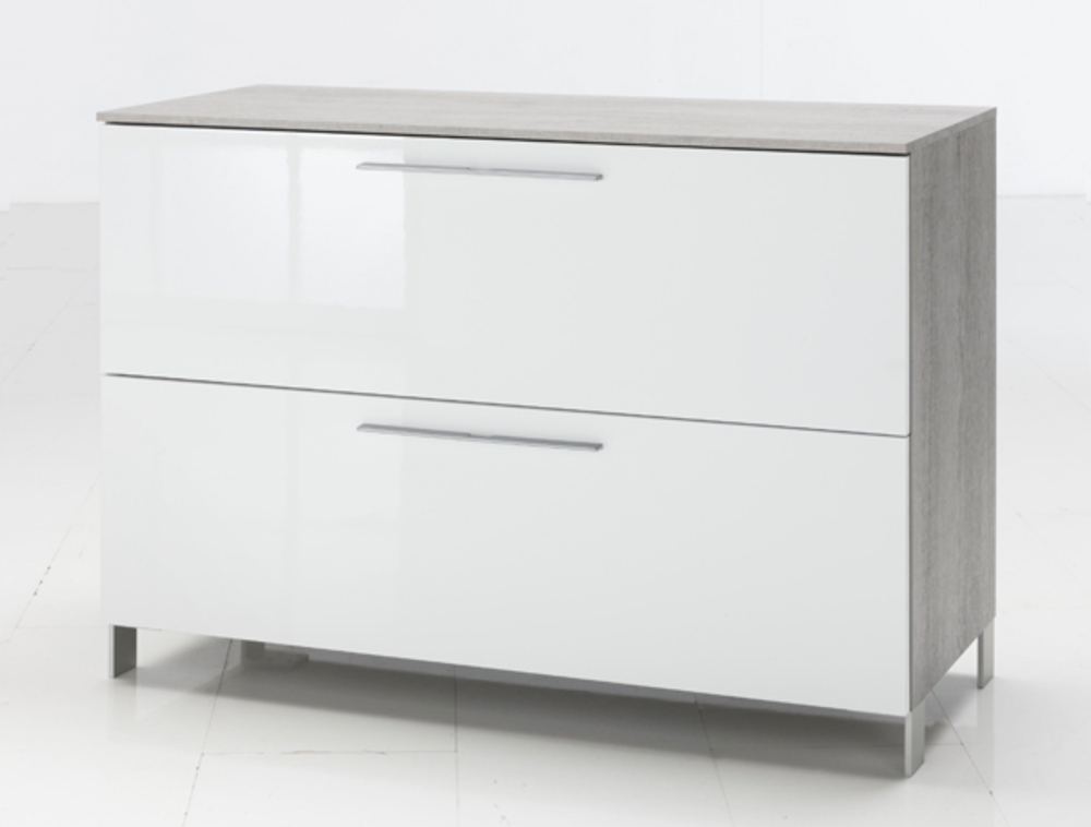 commode tiroir blanc