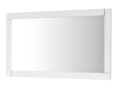 miroir blanc laque 120