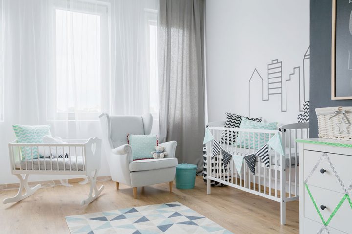 Aménagement d'une chambre bébé moderne !