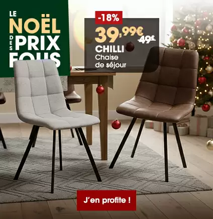 Chaises de s�jour CHILLI en promo