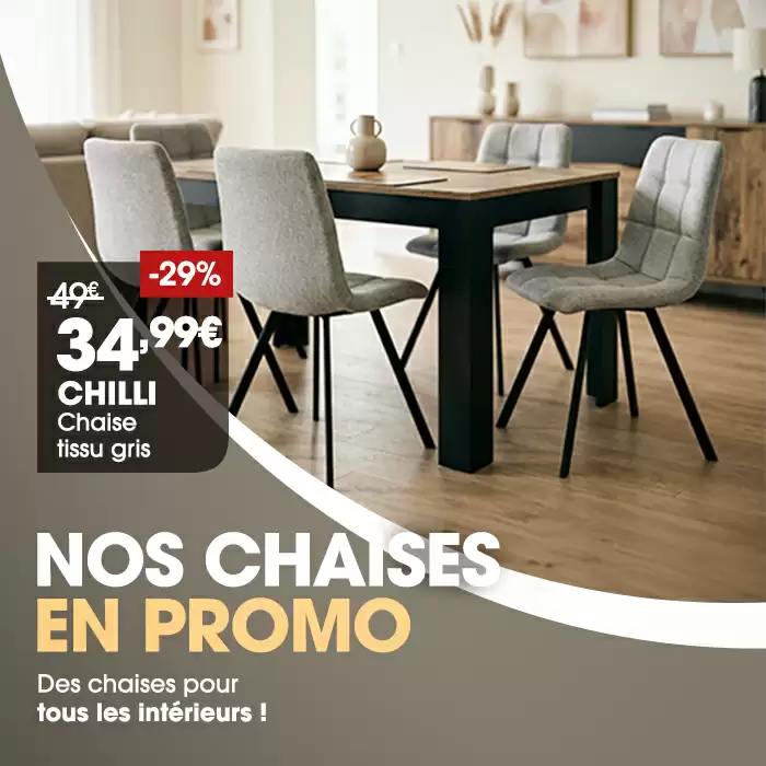 Toutes nos chaises de s�jour en promo