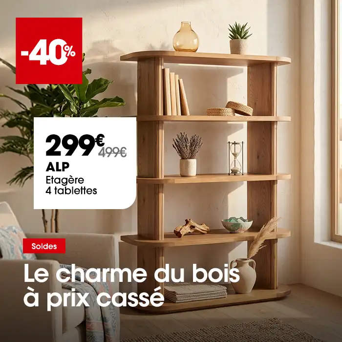 Etag�re 4 tablettes ALP