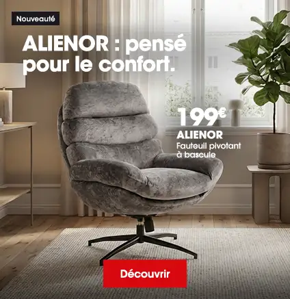 Fauteuil pivotant � bascule ALIENOR