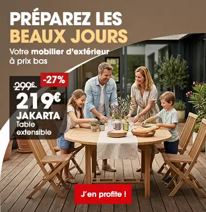 Meubles de jardin pas chers