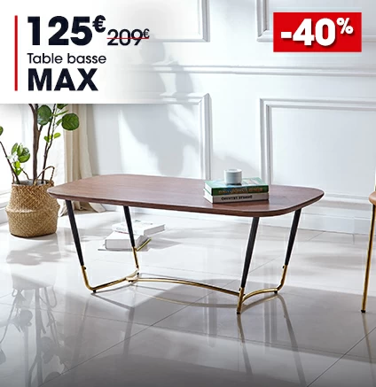 Table basse Max