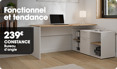 Bureau d'angle CONSTANCE