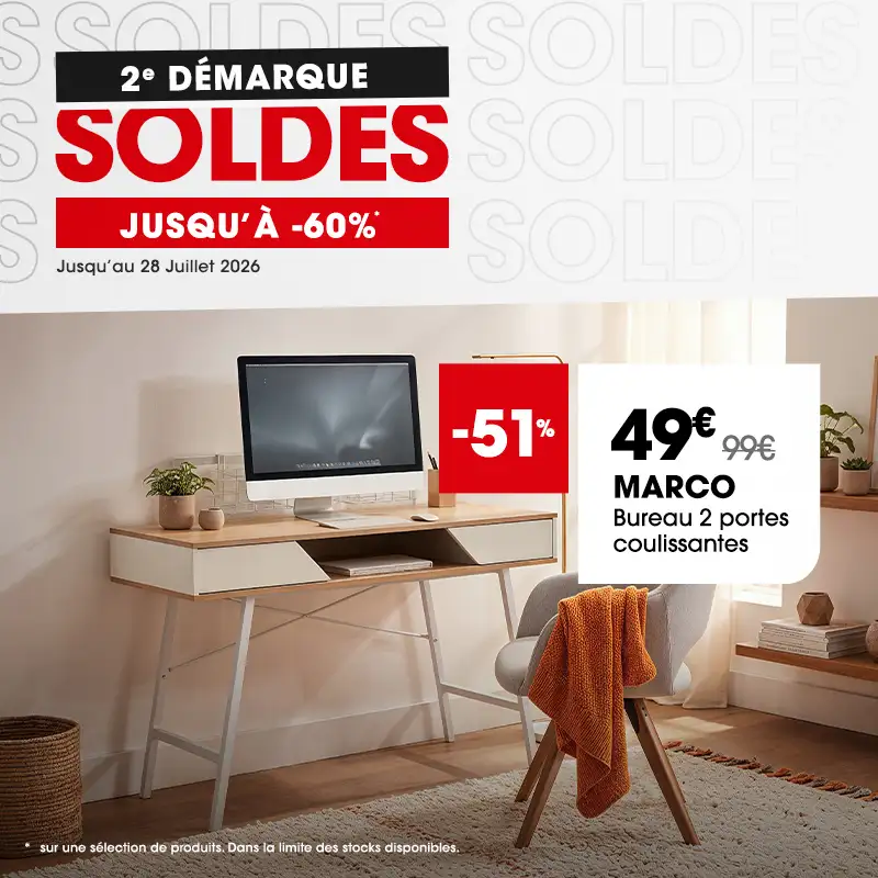 Soldes d'�t� 2e d�marque, jusqu'� -60%