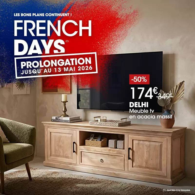 French Days 2026 : prolongation jusqu'au 13 Mai 2026