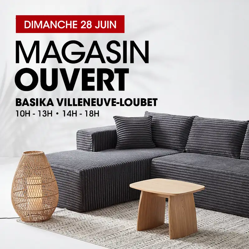Magasin Basika Villeneuve-Loubet ouvert dimanche 28 juin 2026