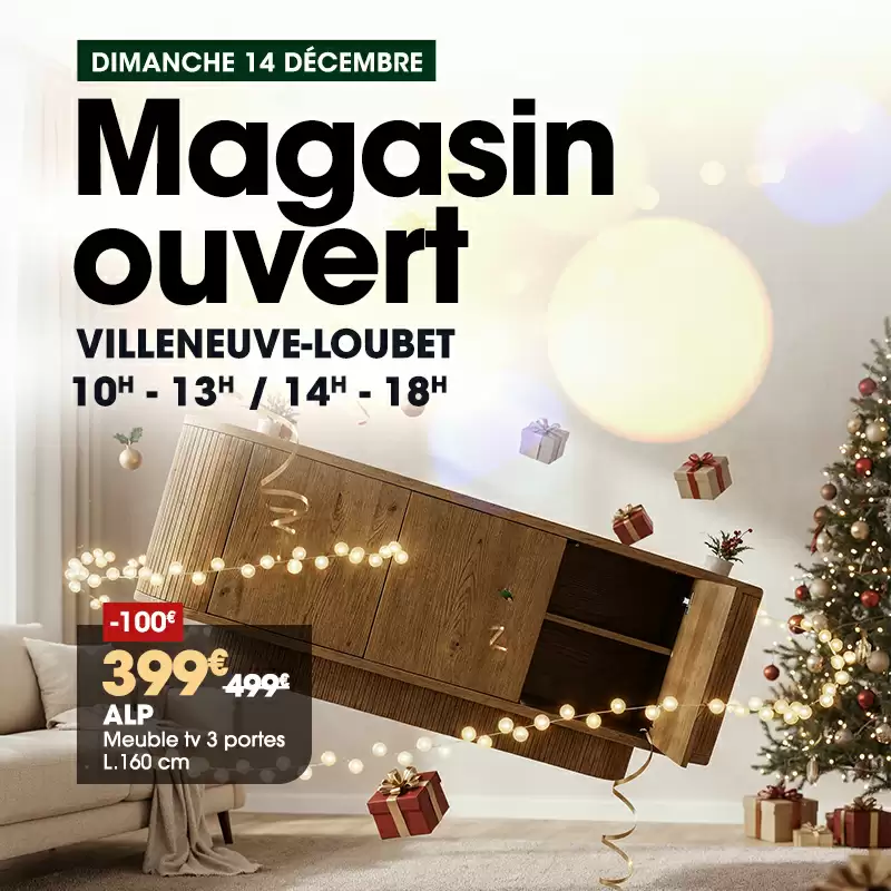 Magasin ouvert Dimanche 14 D�cembre