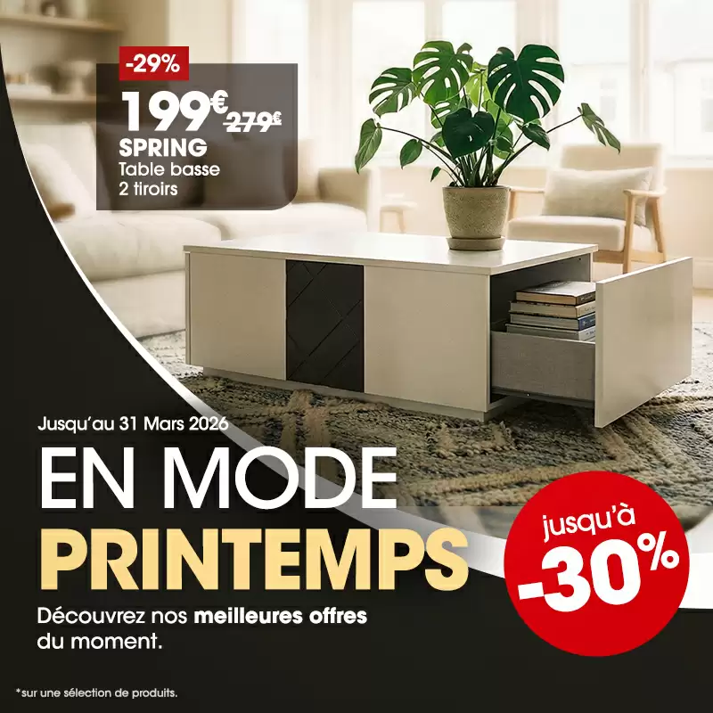 Promos de printemps 2026, jusqu'� -30% sur une s�lection de produits