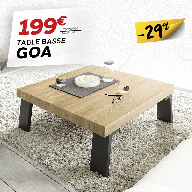 Table basse GOA