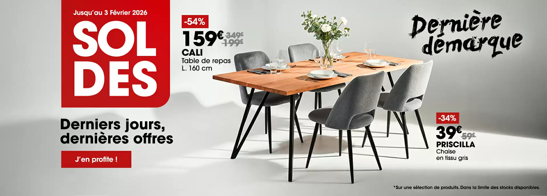 Soldes Hiver 2026 : derni�re d�marque
