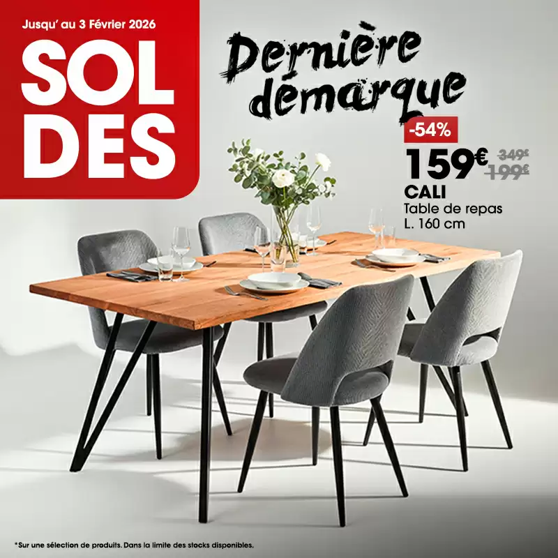 Soldes Hiver 2026 : derni�re d�marque