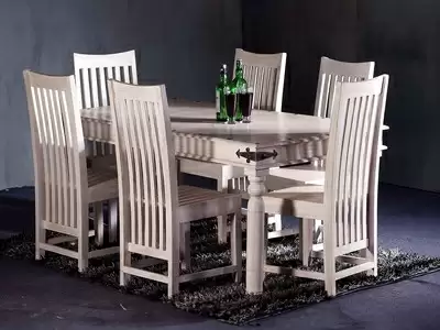 Table de repas rectangulaire Pondichery