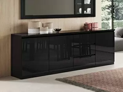 Bahut 3 portes 3 tiroirs