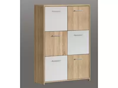 Commode 6 portes Quadro