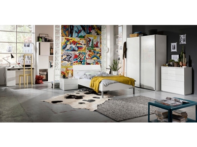 lit gran privilegio junior blanc brillant l 1264 x h 868