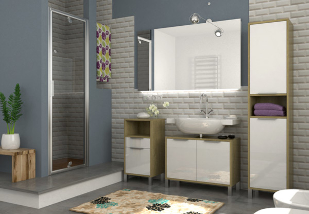 Meuble Salle De Bain Kitea Maroc Mindover