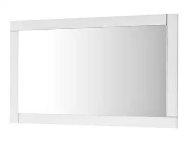 Miroir Modena laque blanc