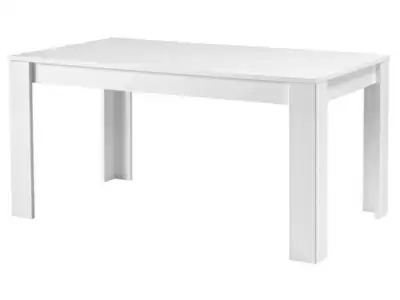 Table de repas Modena laque blanc