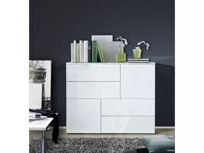 Commode 2 portes  et 4 tiroirs pm Sienna