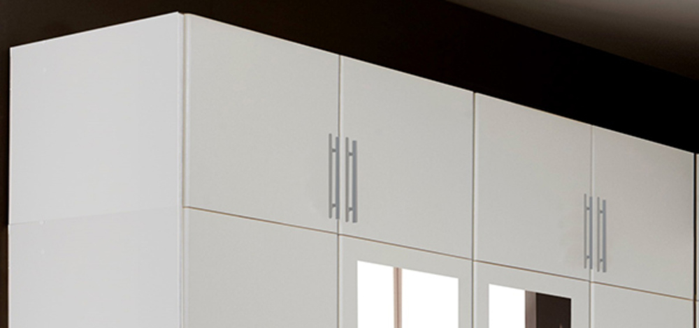 Surmeuble Pour Armoire 4 Portes Spectral Blanc