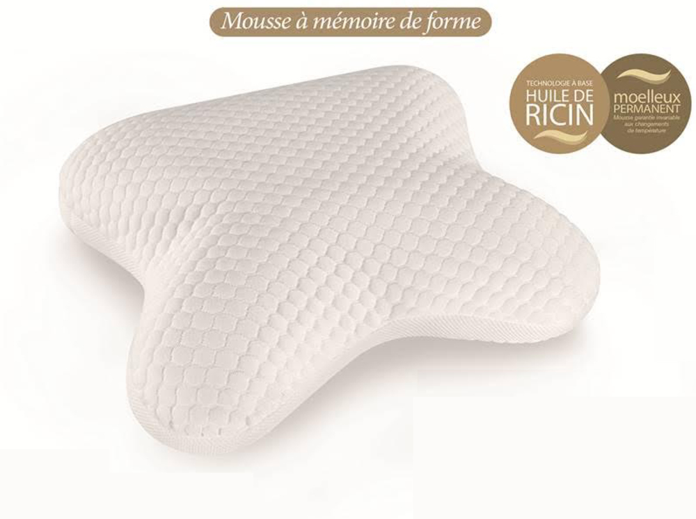 Oreiller ergonomique à mémoire de forme | Morphee Pillow