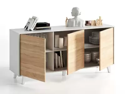 Bahut 3 portes Domino plus