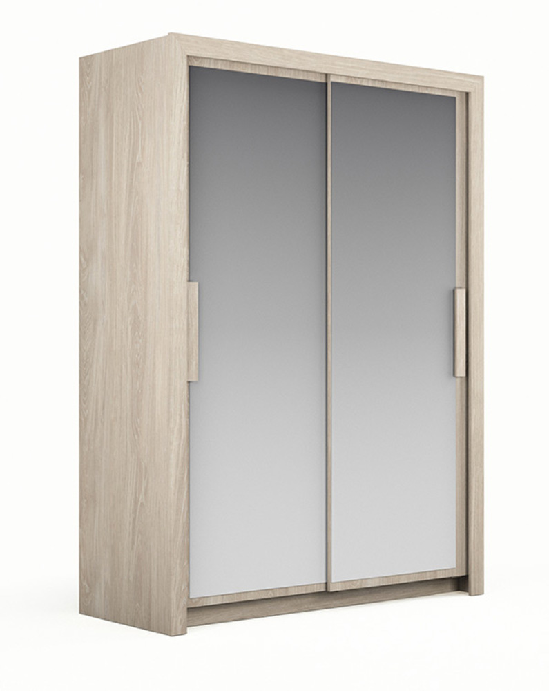 Armoire 2 portes Perfect Chene oslo L 154 X H 210 X P 62
