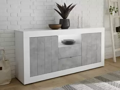 Bahut 2 portes 2 tiroirs